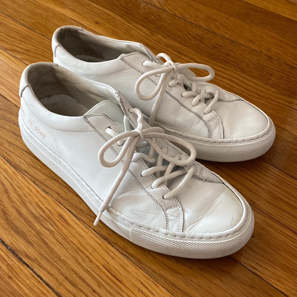 COMMON PROJECTS - Original Achilles Low Sneaker in White